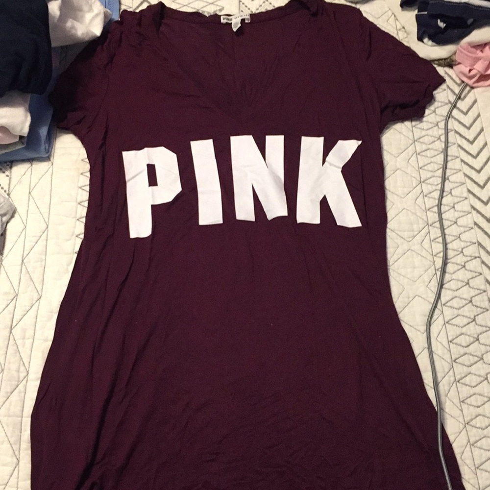 PINK short sleeve super soft shirt !